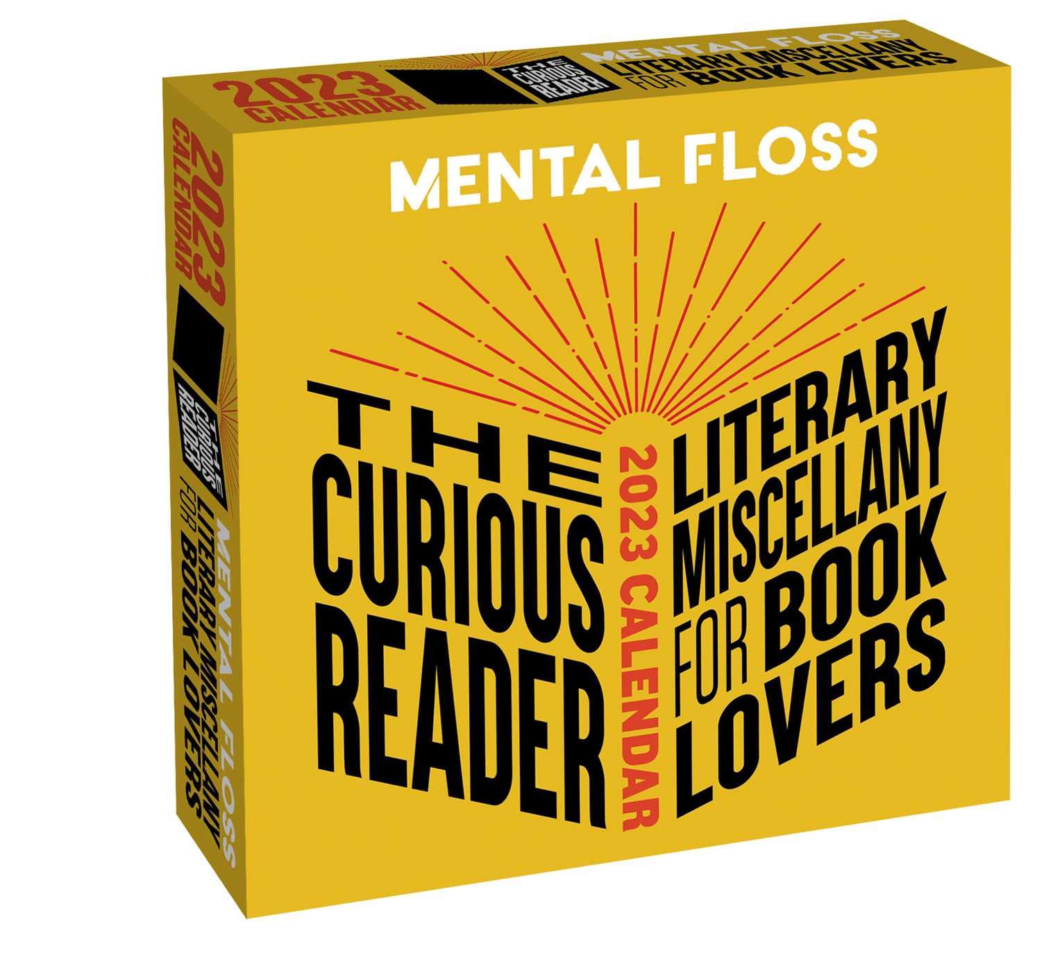 The Curious Reader 2023 Day-to-Day Calendar: Daily Literary Trivia & Book Quotes for Book Lovers - Perfect for Home Office, Reading Nook & Gift for Bibliophiles