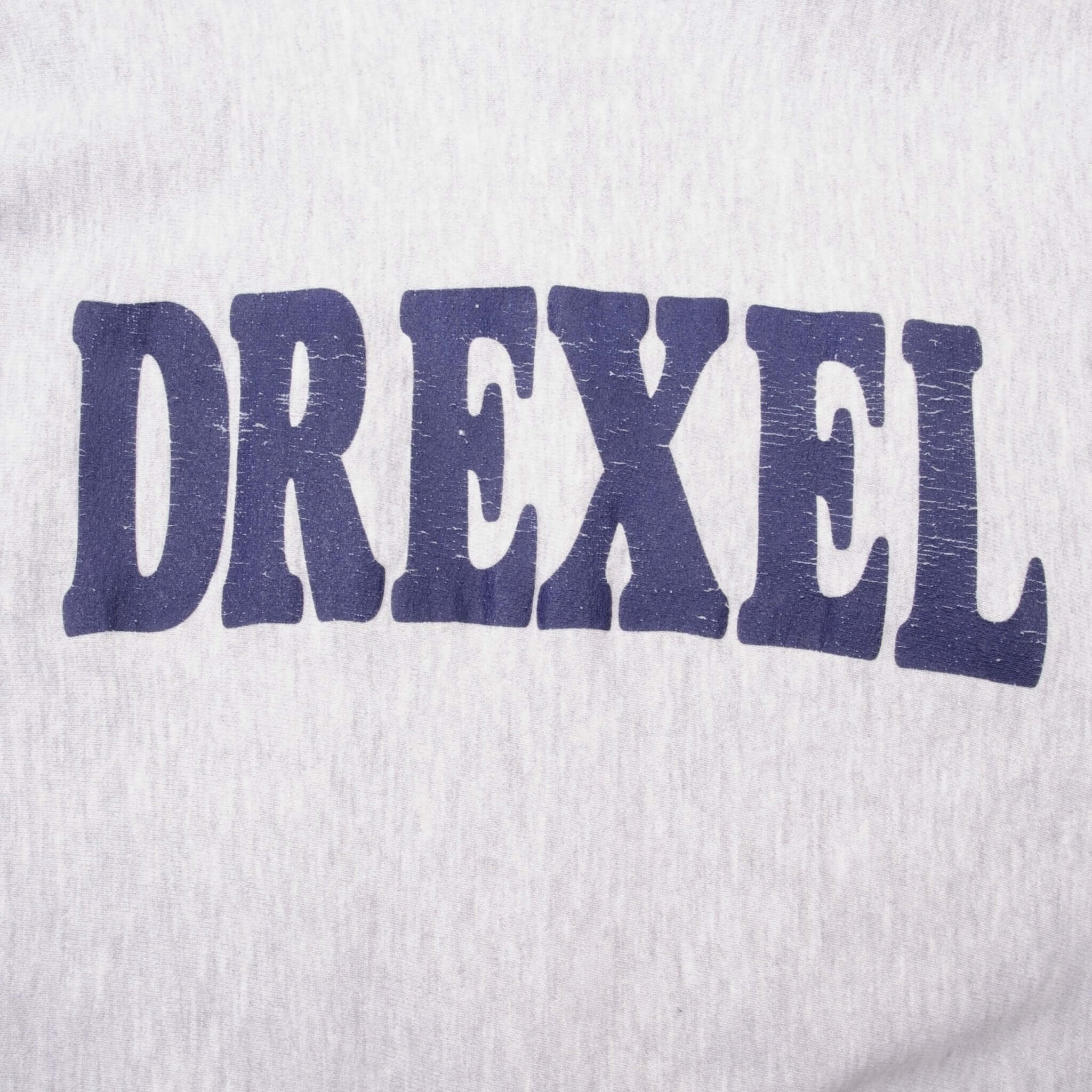Vintage Champion Reverse Weave Drexel University Sweatshirt 90s XL Made in USA - Retro College Apparel for Casual Wear & Street Style