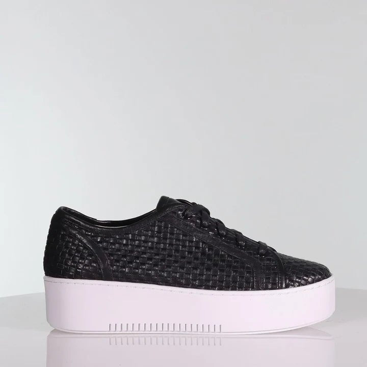 Ellie Black Sneakers for Women - Comfortable Casual Walking Shoes for Everyday Wear | Gym, Work, Running & Travel
