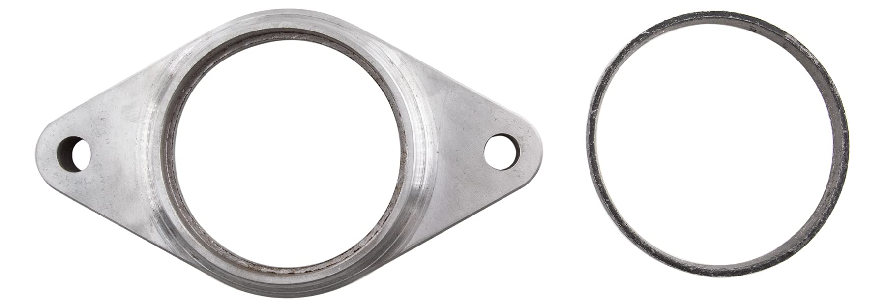 High-Performance Header Collector Flange with Gasket - Compatible with Dodge Challenger & Charger 6.2L/6.4L HEMI V8 - Perfect for Exhaust System Upgrades & Performance Modifications