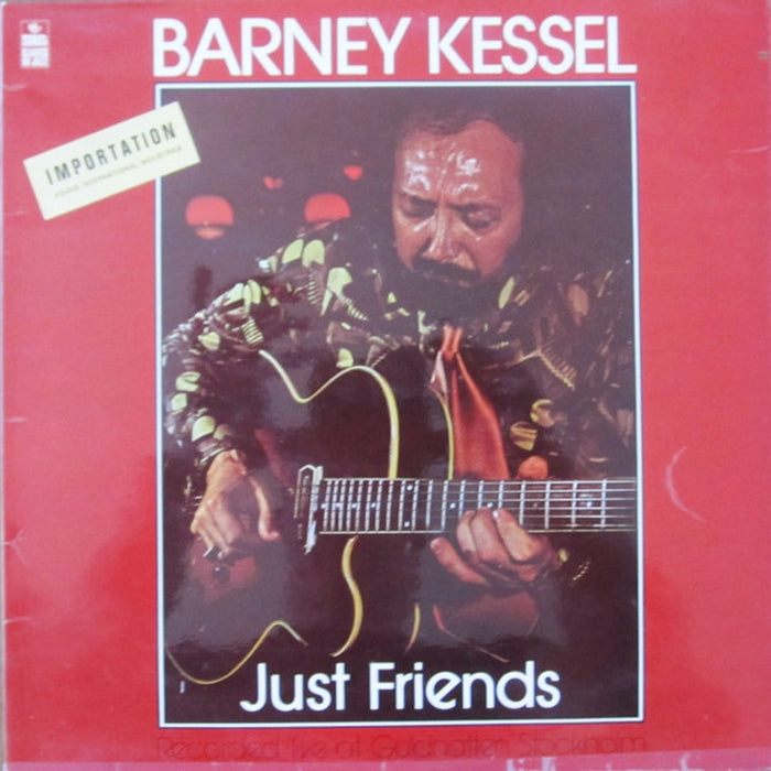 Barney Kessel – Just Friends Jazz Vinyl Record (Excellent/Very Good Condition) – Perfect for Jazz Collectors & Music Enthusiasts