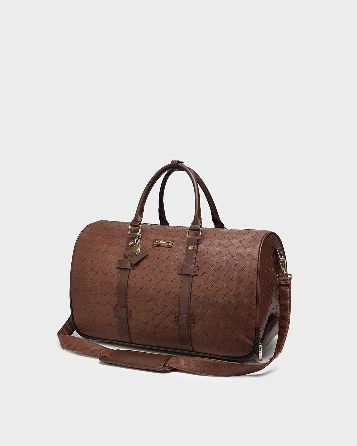 Bodega Rolling Duffle Bag - Brown Travel Luggage for Men & Women | Gym, Sports, Weekend Getaways & Business Trips