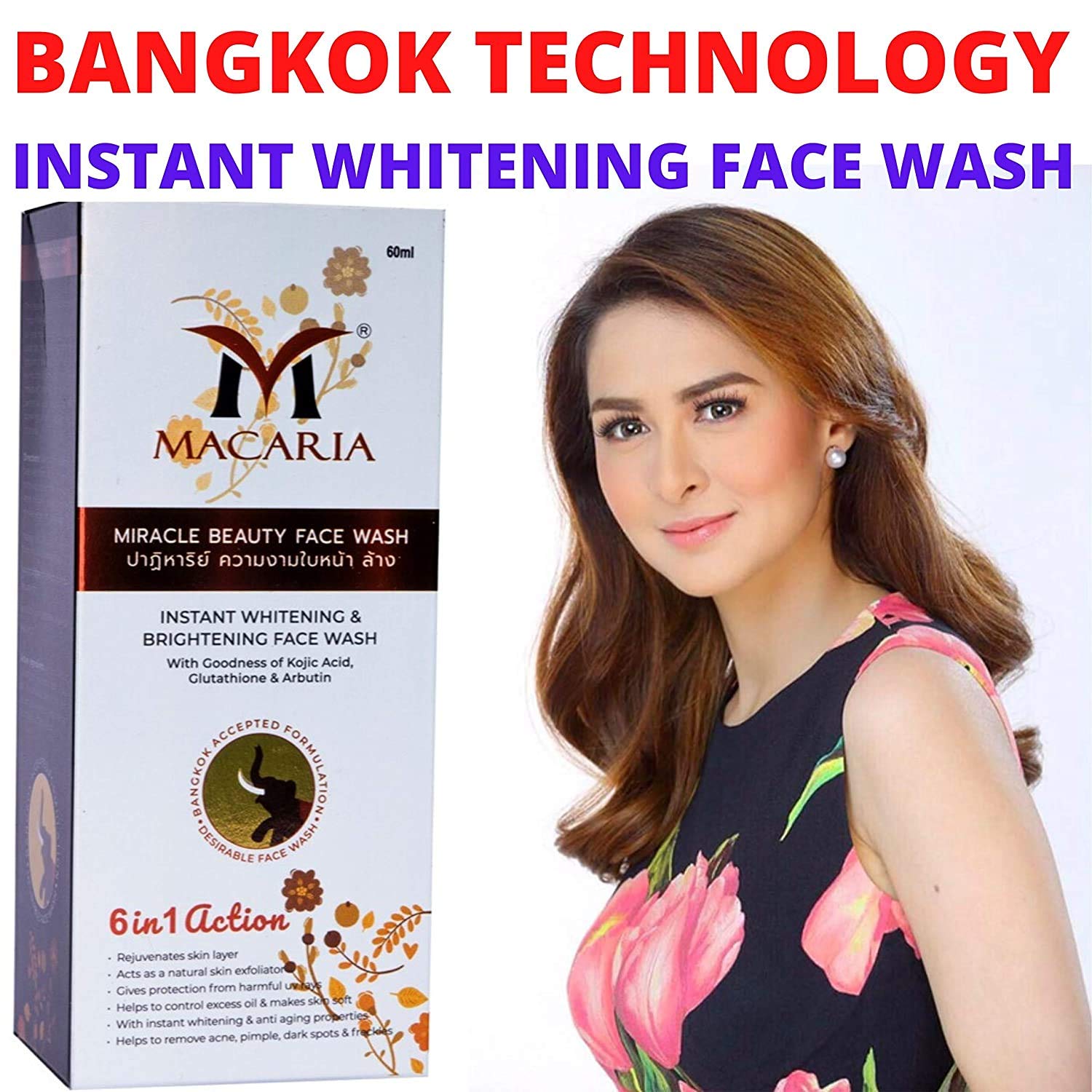 Best Kojic Acid Face Wash for Women - Brightening & Acne Treatment for Hyperpigmentation & Pimple Removal - Gentle Daily Cleanser for Clear, Even Skin Tone - Perfect for Morning & Night Skincare Routine