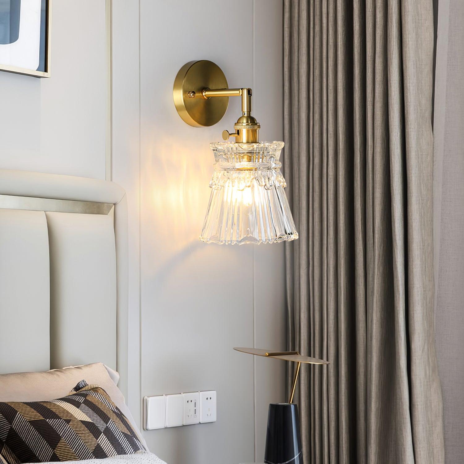 Chaika Modern Wall Lamp - Sleek LED Sconce Lighting for Bedroom, Living Room & Hallway - Energy Efficient Indoor Wall Light Fixture