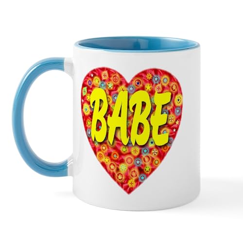 White/Blue Inside - BABE Mug