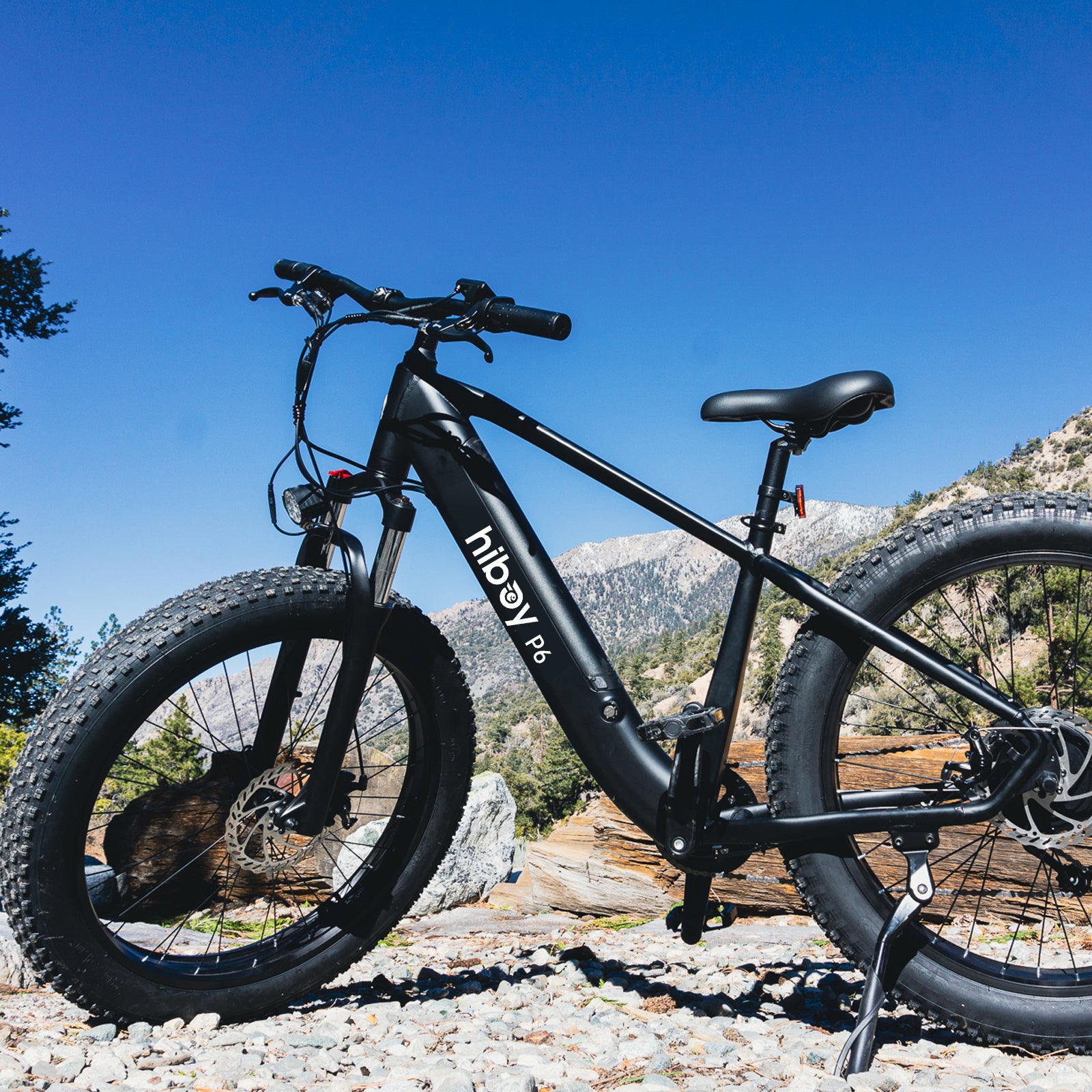 Hiboy P6 Fat Tire Electric Bike for Adults - 750W Motor, 48V 15Ah Battery, 28MPH Speed - Off-Road & Commuter E-Bike for Men & Women - Perfect for City Riding, Trail Adventures & Daily Commutes