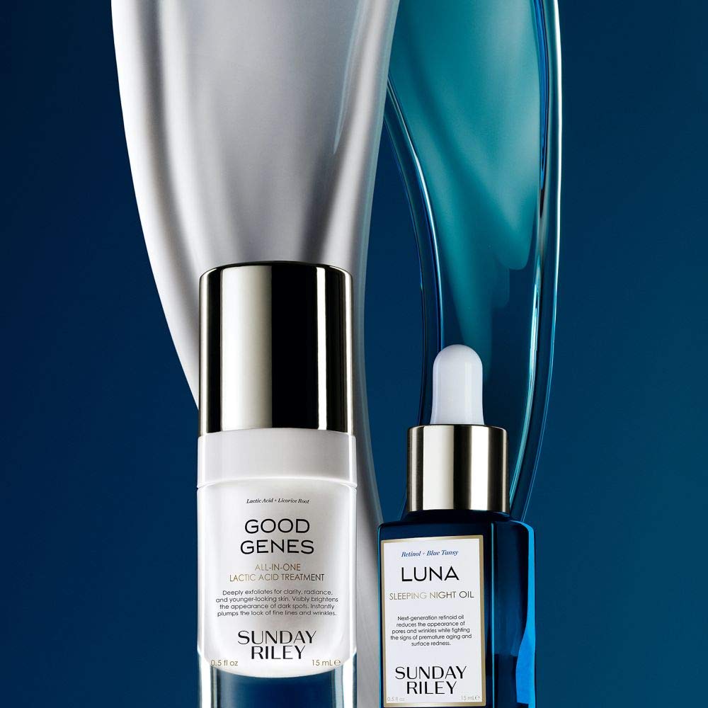 Sunday Riley Power Couple Kit - Anti-Aging Skincare Duo with Retinol & Vitamin C | Perfect for Nighttime Routine & Glowing Skin