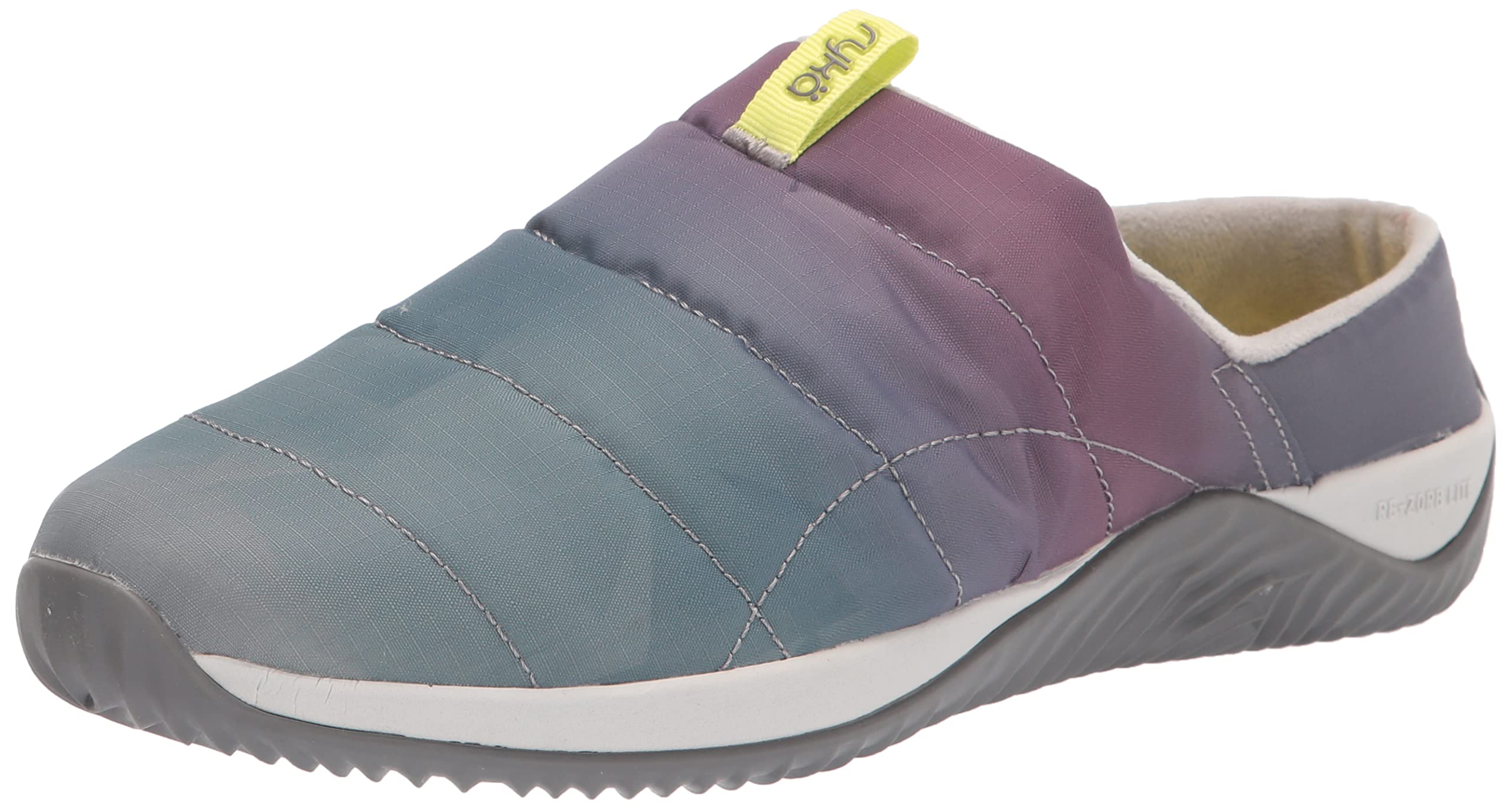 Ryka Women's Echo Puff Mule - Comfortable Slip-On Shoes for Walking, Running & Gym - Lightweight & Breathable Workout Shoes for Women - Perfect for Home, Office & Outdoor Activities