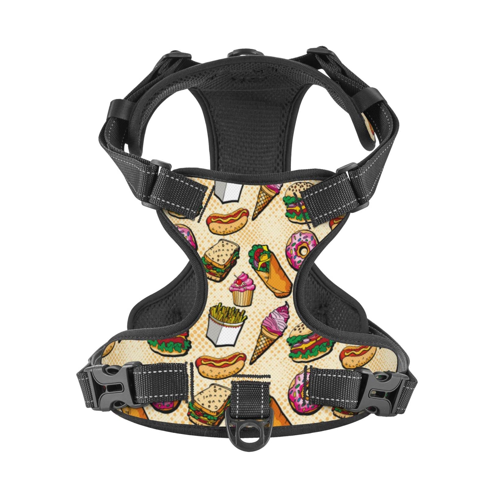 No Pull Dog Harness - Adjustable Breathable Pet Vest with Reflective Strips for Small, Medium & Large Dogs | Perfect for Walking, Hiking & Outdoor Adventures