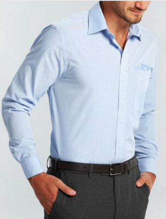Premium Blue Casual Shirt for Men - Comfortable & Stylish Cotton Button-Down Shirt - Perfect for Office, Dating & Everyday Wear