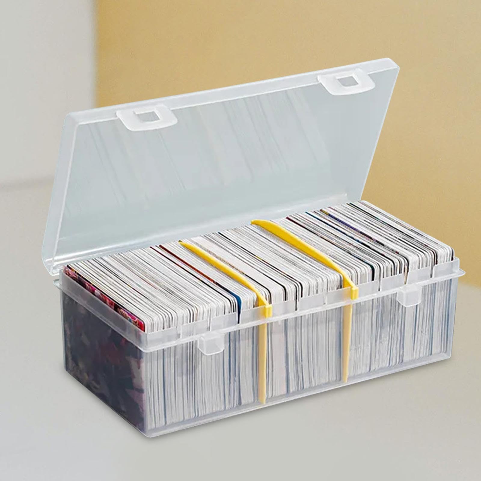 Premium MYCENSE Playing Card Case Holder - Durable Baseball & Trading Card Storage Box for Collectibles - Perfect for Card Games, Collecting & Organizing Sports Cards