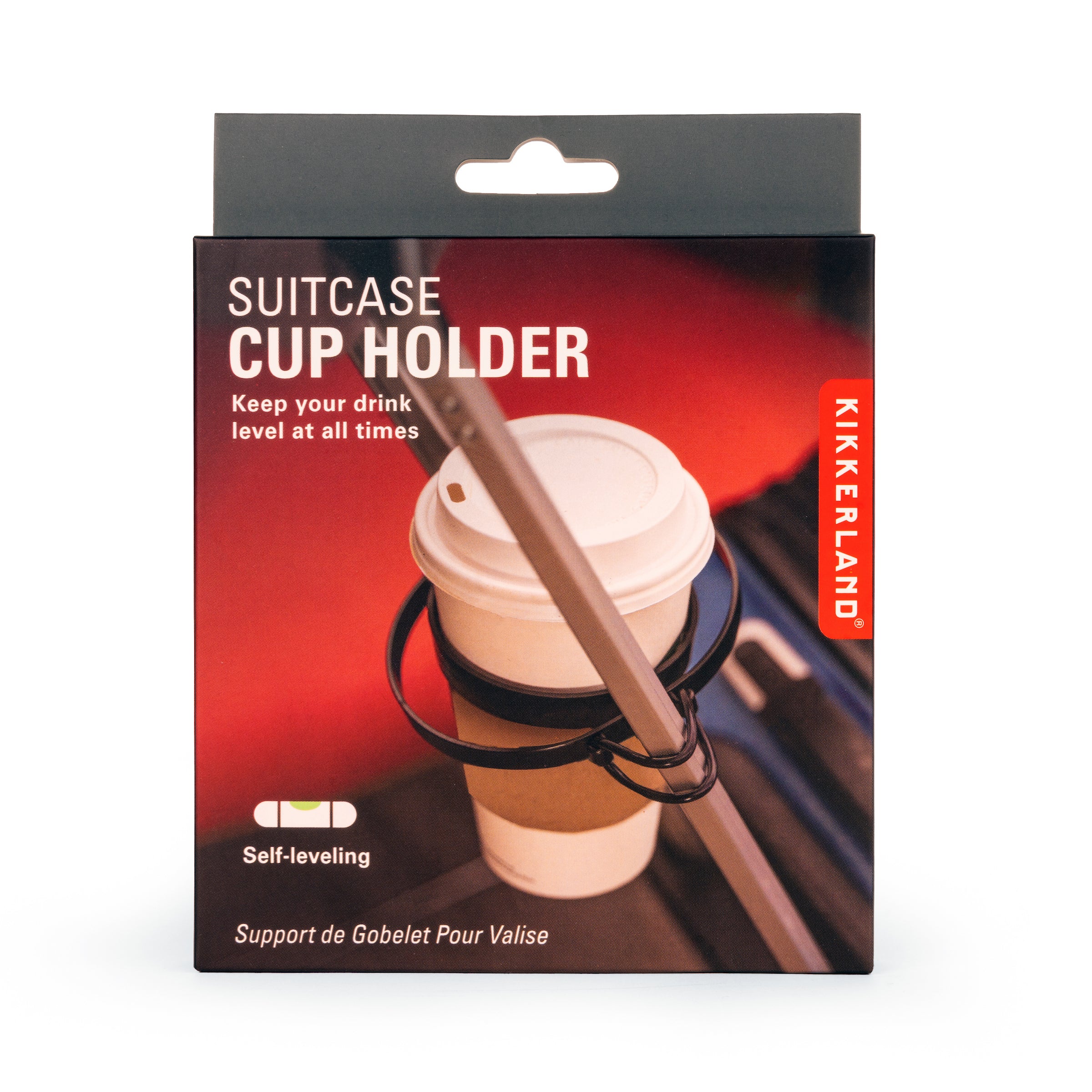 Portable Suitcase Cup Holder - Travel Mug & Drink Carrier for Luggage - Perfect for Airports, Road Trips & Commuting