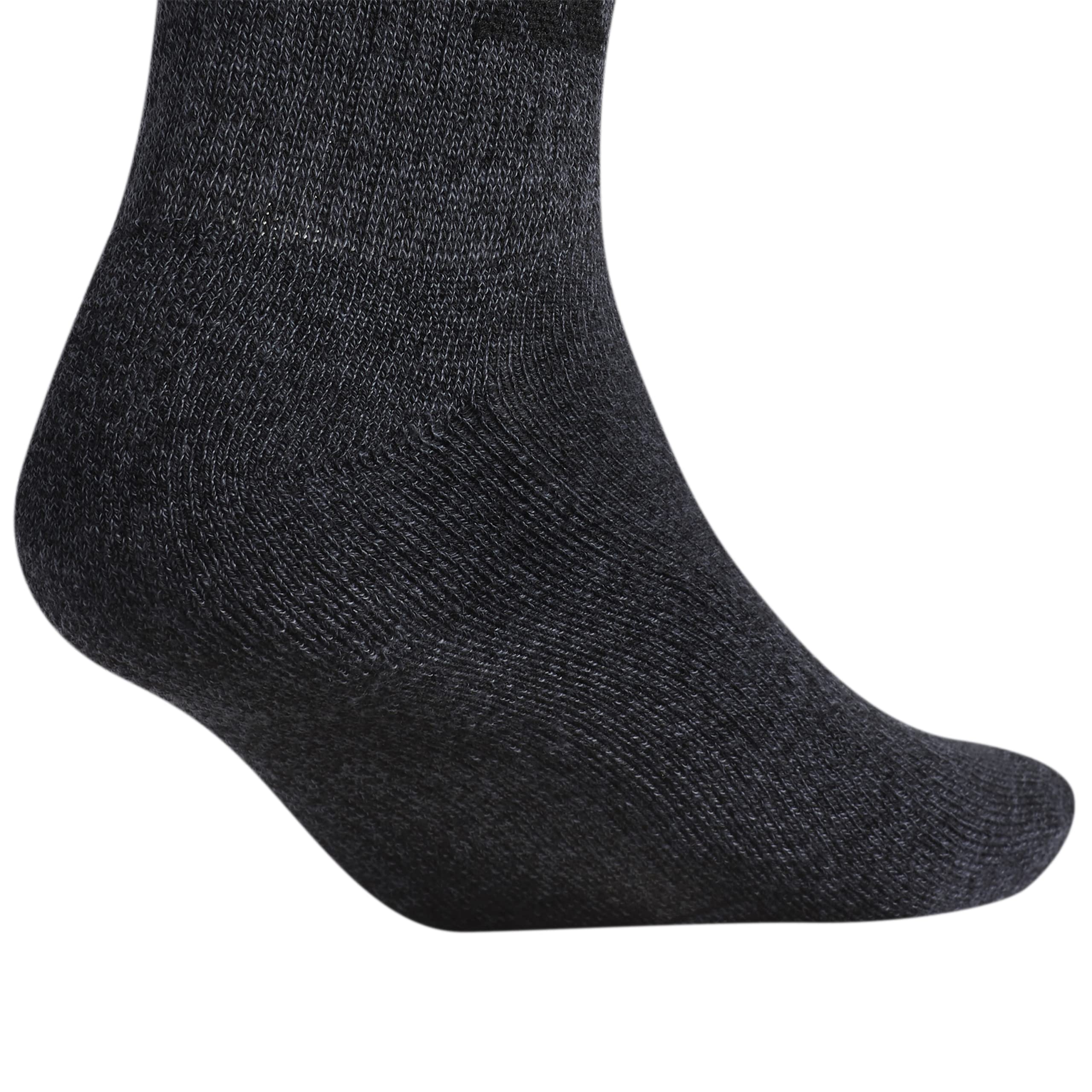**Adidas Men's Performance Cushioned Quarter Socks with Arch Support – 6-Pack for Running, Gym & Everyday Comfort**