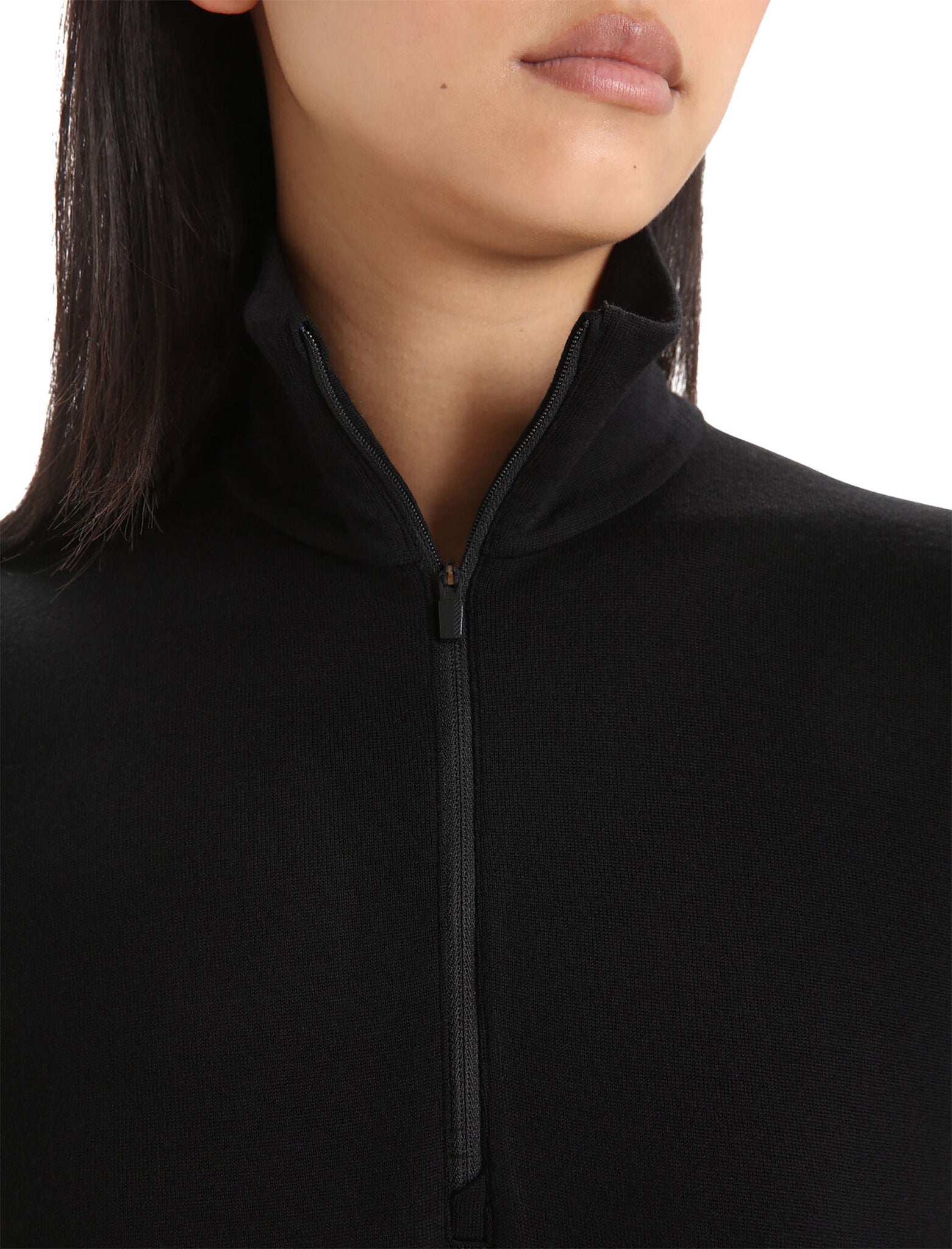 260 Tech Women's LS Half Zip Base Layer - Long Sleeve Thermal Shirt for Cold Weather Running, Hiking & Outdoor Activities