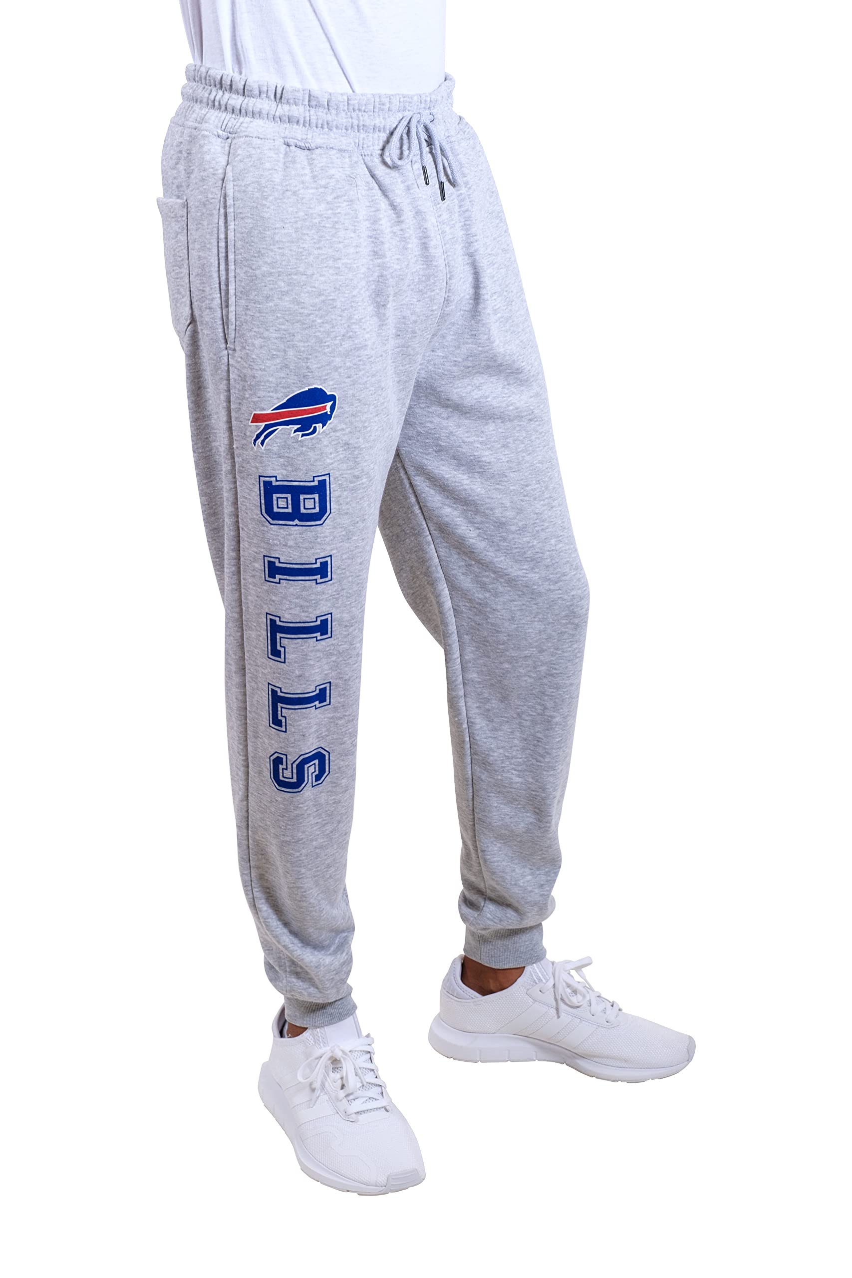Ultra Game NFL Men's Active Soft Fleece Jogger Sweatpants - Comfortable Athletic Pants for Running, Workout & Lounge Wear
