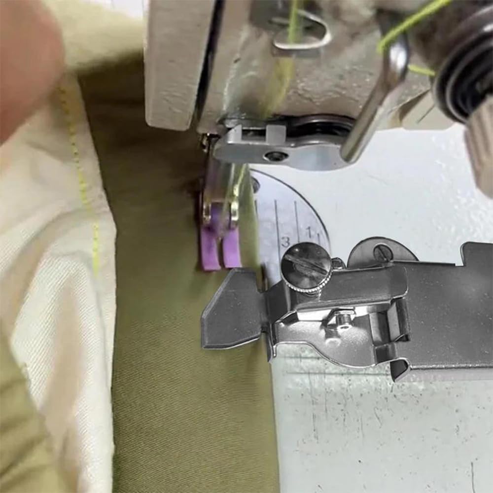2024 Upgraded Magnetic Seam Guide for Sewing Machine - Professional Magnetic Sewing Guide with Clip & Walking Foot Guide | Essential Sewing Accessories for Quilting, Dressmaking & DIY Projects (1 Pack)