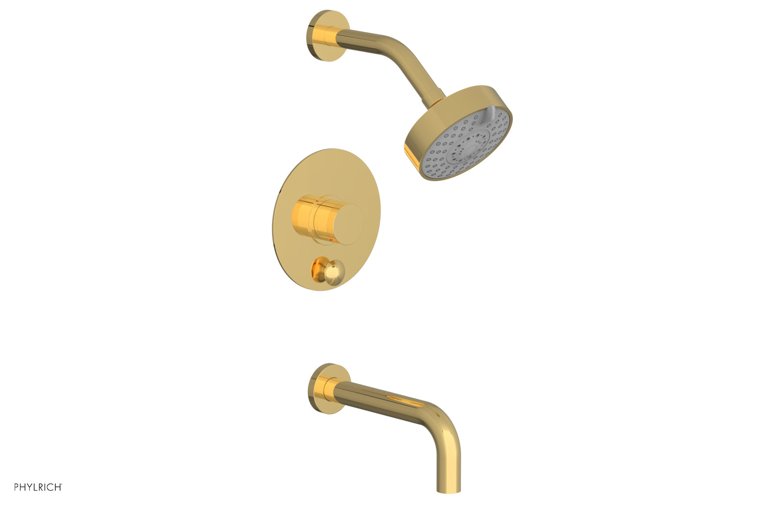 BASIC II Pressure Balance Tub and Shower Faucet Set - 230 26 Series - Perfect for Modern Bathroom Renovations & Spa-Like Shower Experience