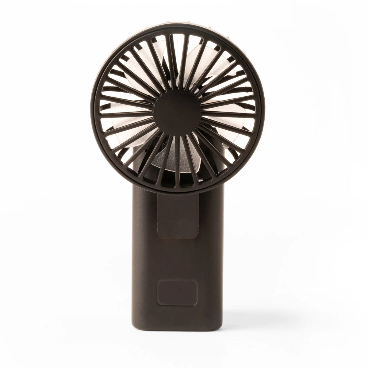 Kikkerland Rechargeable Portable Fan - USB Powered Personal Cooling Fan with 3 Speeds, Perfect for Office, Travel, Camping & Outdoor Activities