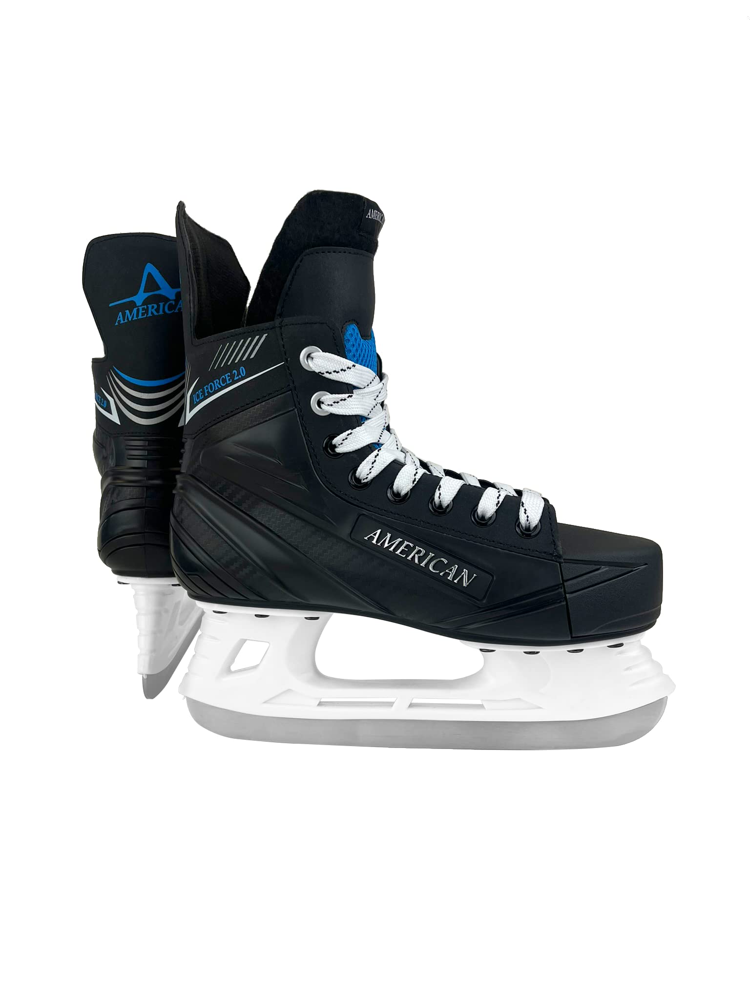 Best American Athletic Ice Hockey Skates for Men - Durable & Comfortable for Competitive Play & Practice