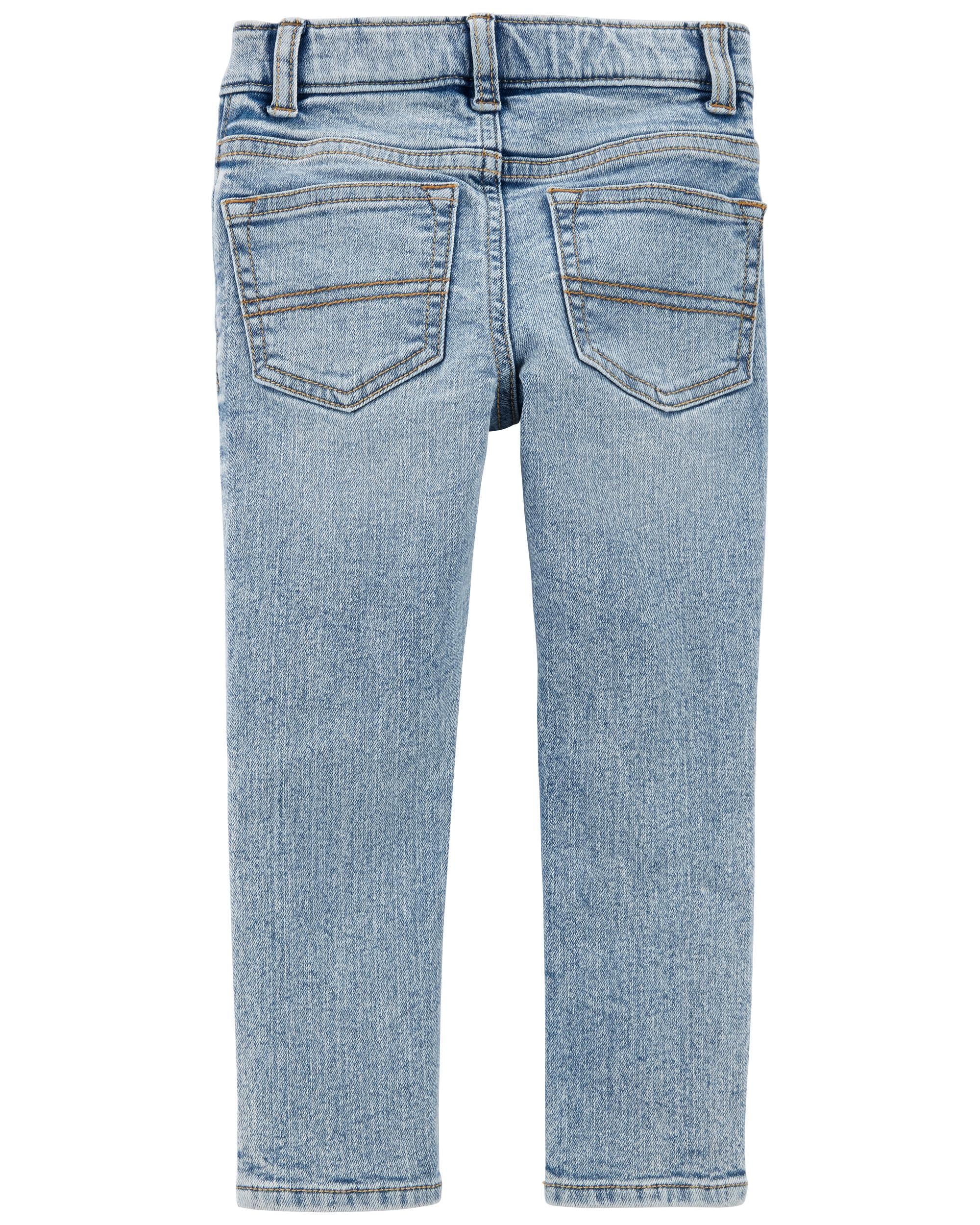 OSHKOSH B'GOSH Boys' Skinny Jeans - Stretch Denim Pants for Kids, Slim Fit Comfortable Jeans for Active Boys | Perfect for School, Playdates & Everyday Wear