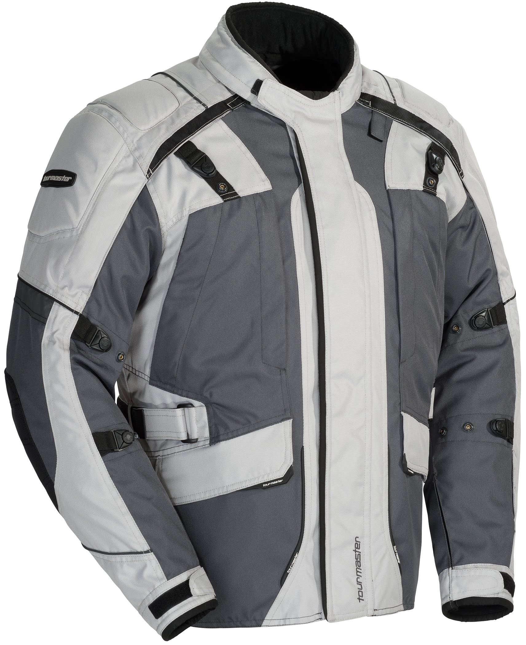 Tourmaster Transition Series 4 Men's Textile Motorcycle Jacket - Waterproof & Breathable Touring Gear for All-Season Riding - Perfect for Long-Distance Motorcycle Trips & Commuting