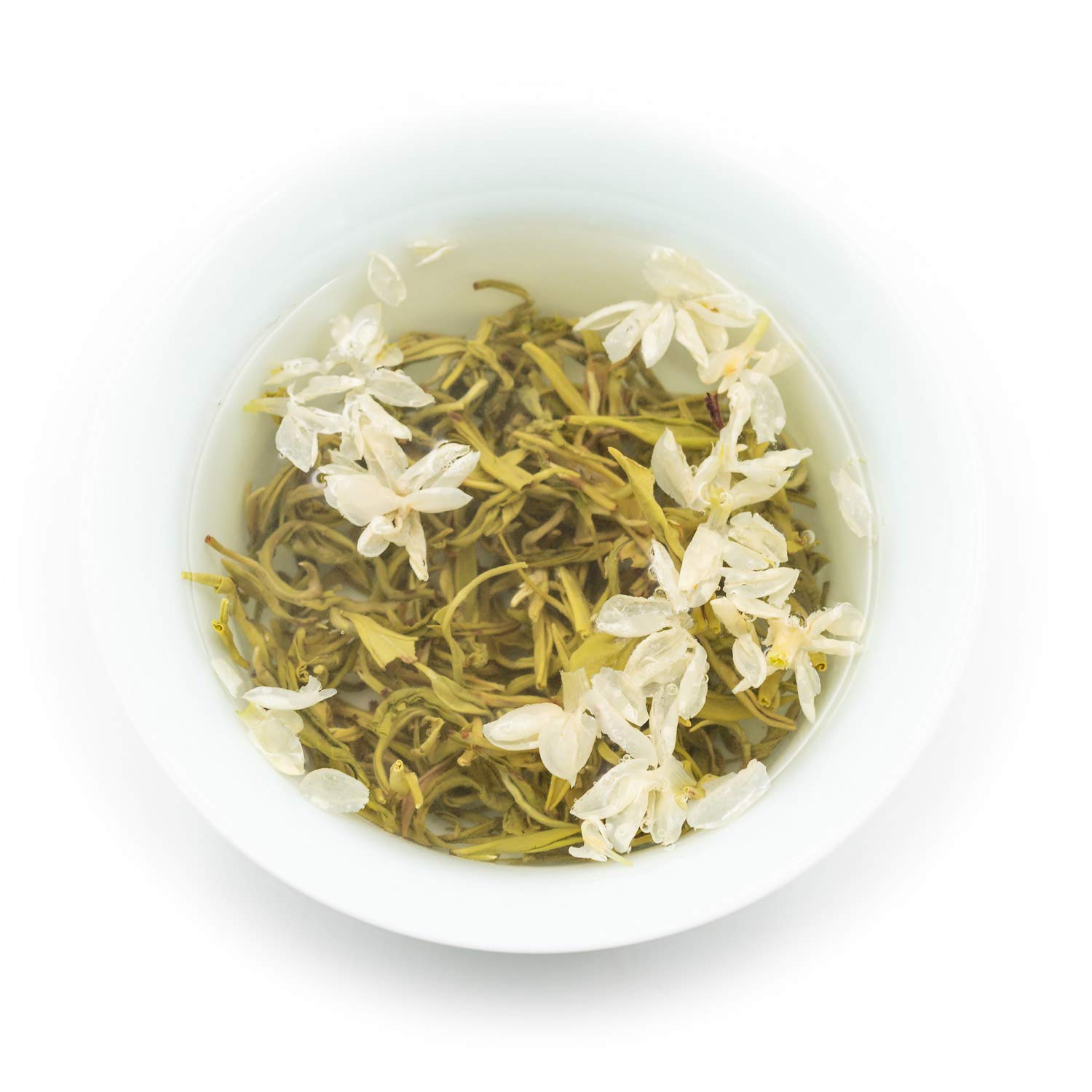 Premium Jasmine Green Tea Loose Leaf 900g (Pack of 2) - Chinese Mao Feng Green Tea with Natural Jasmine Flowers - Yuqian 1st Grade - Perfect for Relaxation, Afternoon Tea & Gifts