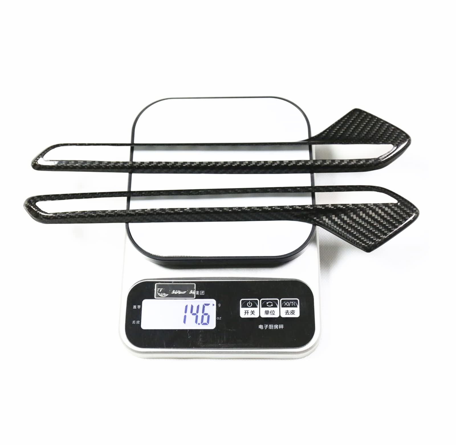 Carbon Fiber Side Fender Air Vent Turn Signal Lamp Trim Cover for BMW M6 F12 F13 - Upgrade Your Luxury Car's Style & Aerodynamics (Perfect for Car Shows & Performance Driving)