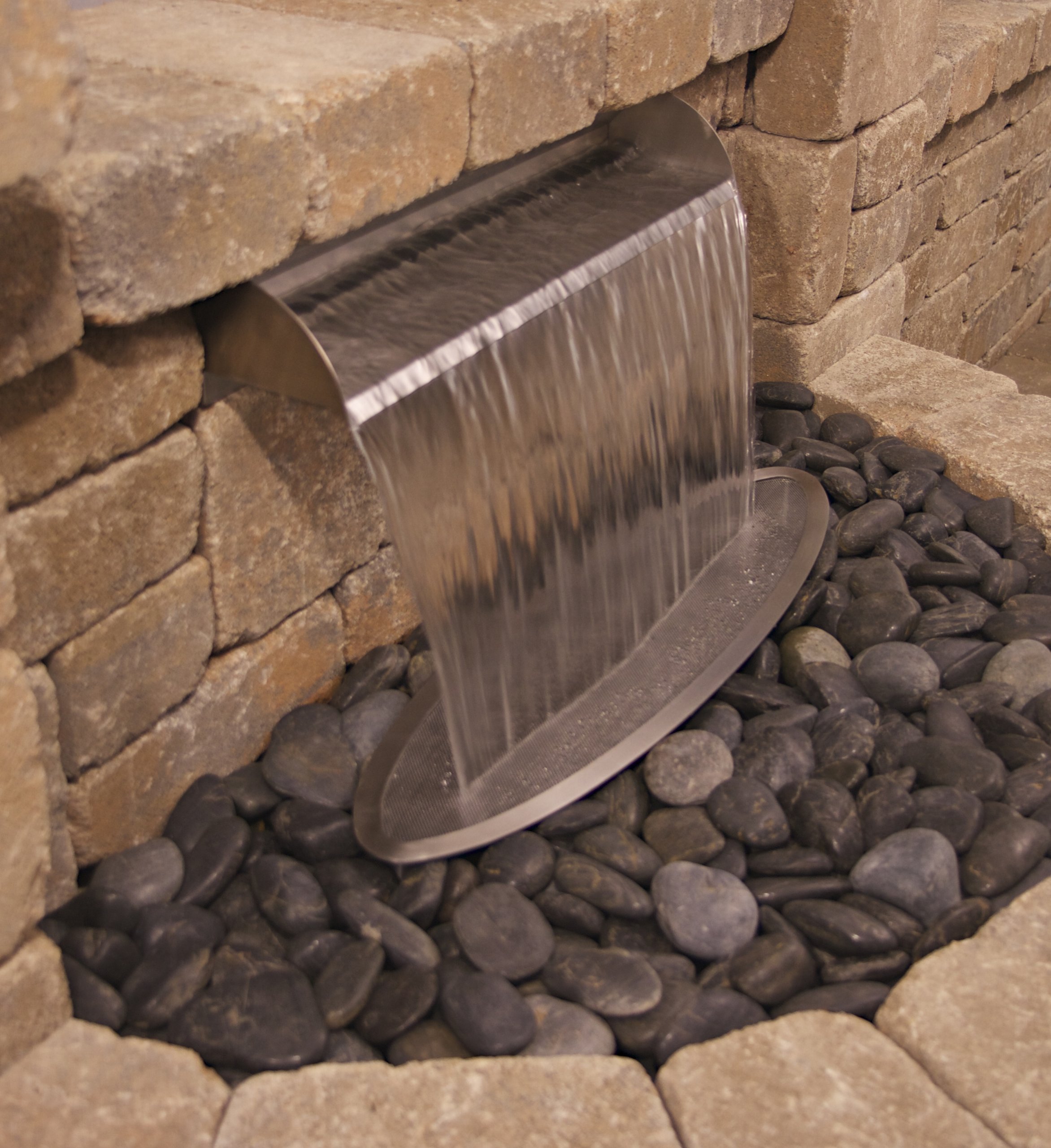 Atlantic Water Gardens 12-Inch Stainless Steel Splash Ring - CFSR12 | Decorative Water Feature for Ponds, Fountains & Outdoor Landscaping