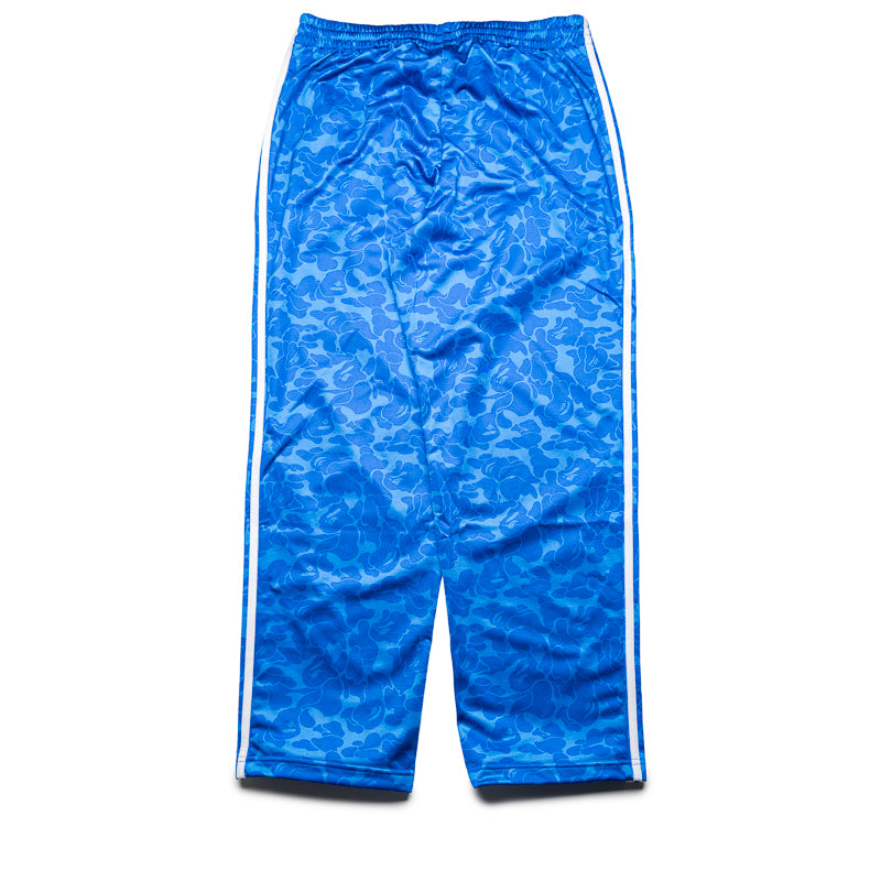 BAPE x Adidas Firebird Track Pants - Blue Camo Streetwear Joggers for Men | Gym, Running & Casual Wear
