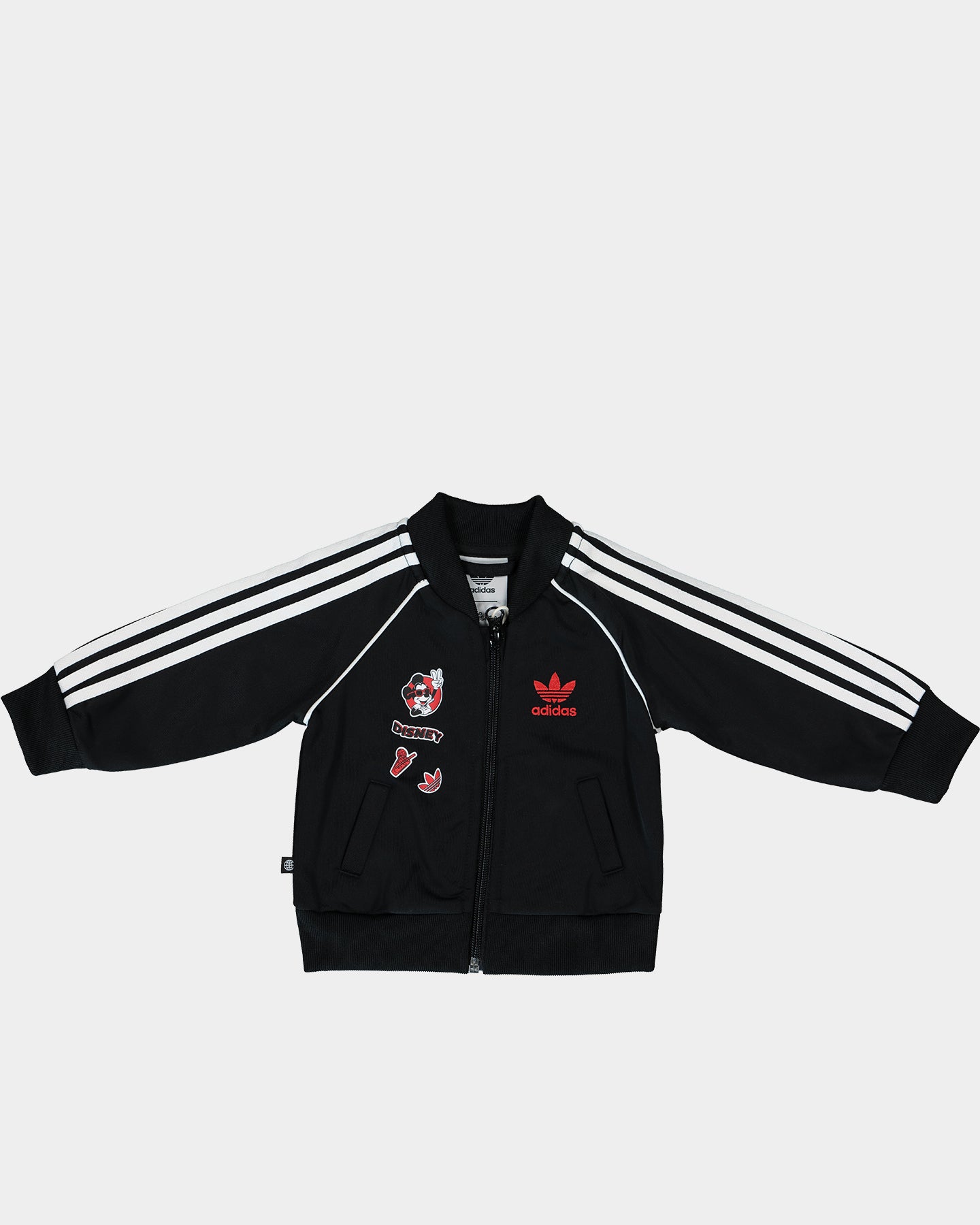 Adidas Kids' Disney Mickey And Friends SST Track Suit Set - Black | Boys & Girls Athletic Outfit for School, Sports & Play