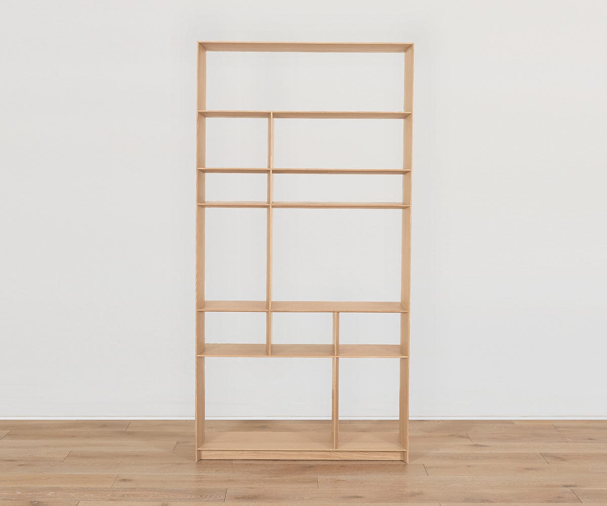 Modern Haldi Bookcase II - Stylish Wooden Bookshelf for Home & Office - Perfect for Living Room, Bedroom, or Study Organization