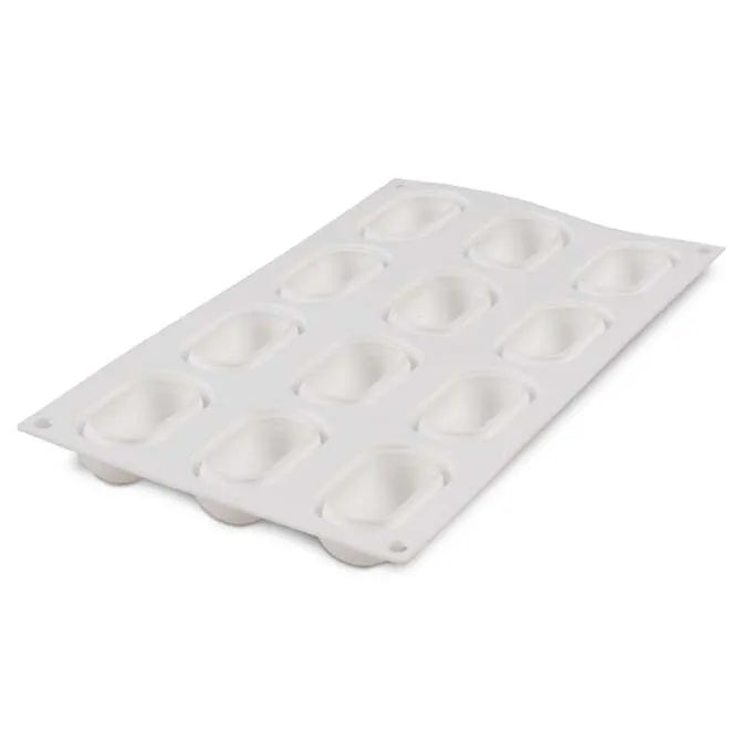 12-Cavity Silicone Pillow Mold for Resin Crafts - 30cm Baking & Soap Making Mold - DIY Candle, Chocolate, Ice Cube Tray for Home Decor & Gift Making