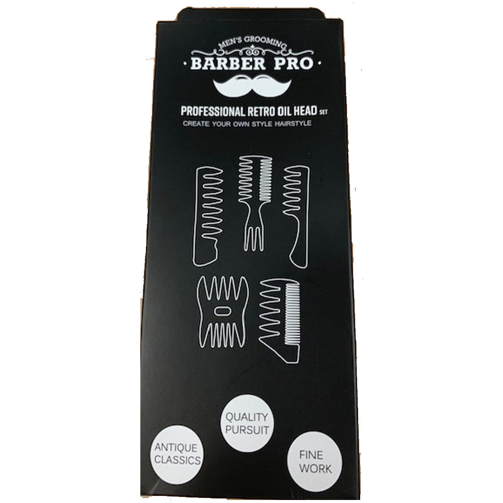 Barber Pro Professional Retro Oil Head - Vintage Style Hair Clipper for Men's Grooming & Styling - Perfect for Home Haircuts, Barbershops & DIY Hairstyling