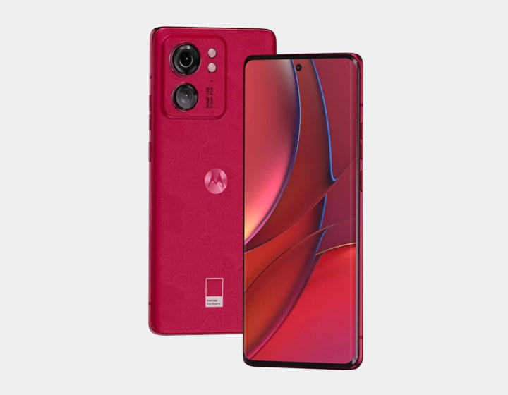 Motorola Edge 40 5G Unlocked Smartphone - 256GB ROM 8GB RAM Dual SIM GSM - Viva Magenta Color | Fast 5G Connectivity for Streaming & Gaming