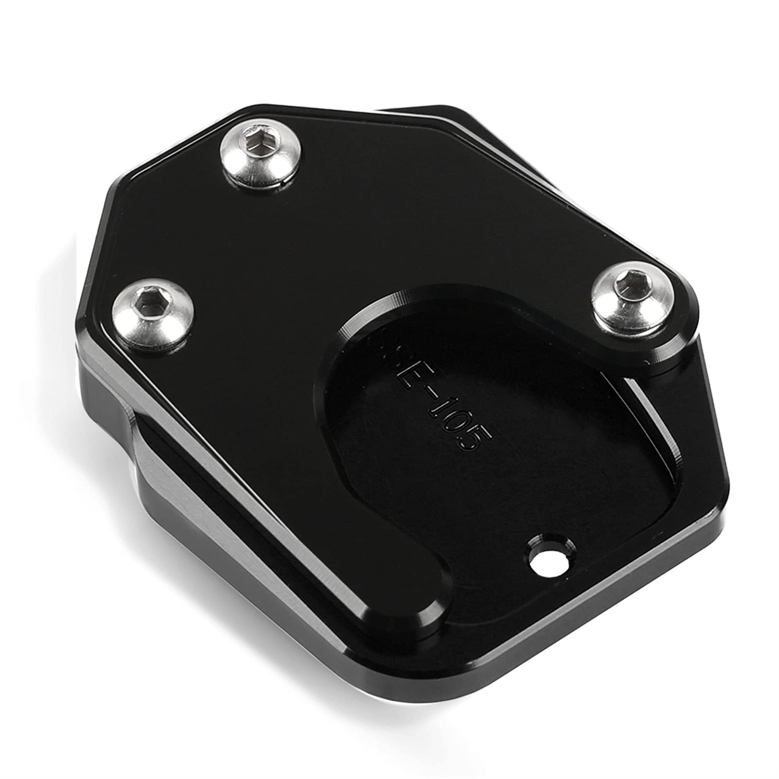 DYKD Motorcycle Kickstand Extension Pad for Honda CB400 (2008-2012) - Heavy Duty Side Stand Support Plate with Enlarged Foot Base - Perfect for Parking, Maintenance & Storage