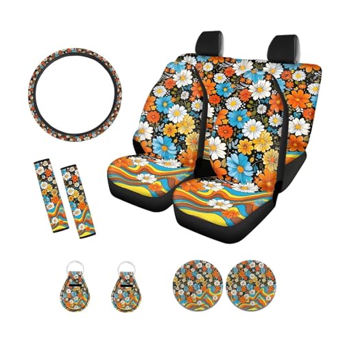 Colorful Hippie Daisy Floral