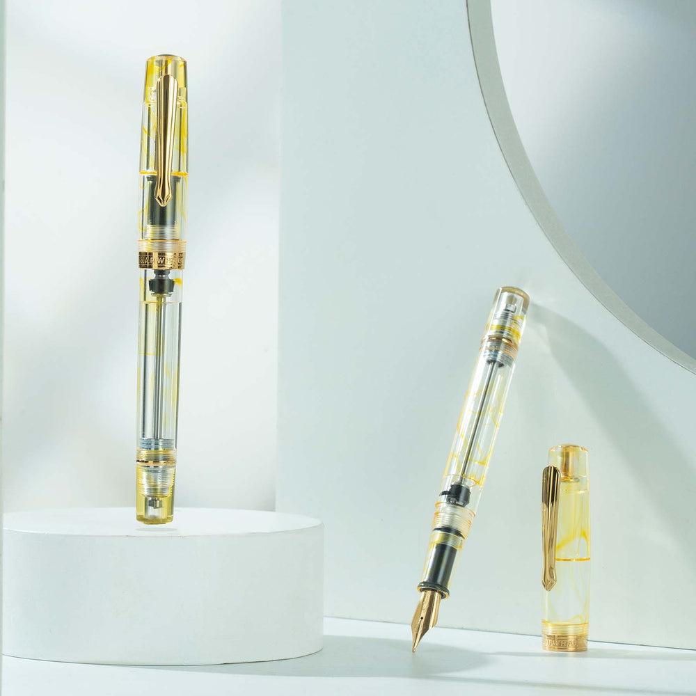 Premium Nahvalur (Narwhal) Original Plus Fountain Pen (2022) - Luxury Writing Instrument for Professionals, Collectors & Calligraphy Enthusiasts - Perfect for Office, Gifting & Special Occasions