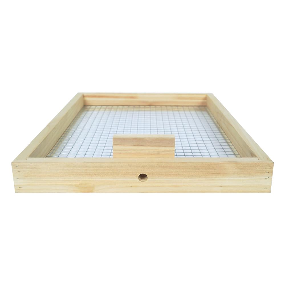 10 Frame Langstroth Bee Hive Candy Feeder - Pre-Assembled Winter Bee Food Board for Honey Bees | Ideal for Cold Weather Beekeeping & Colony Survival