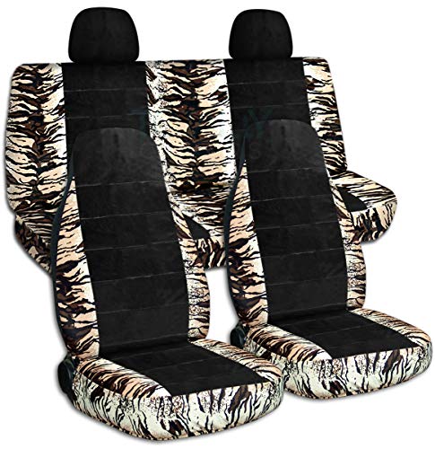 Beige Snow Tiger & Black