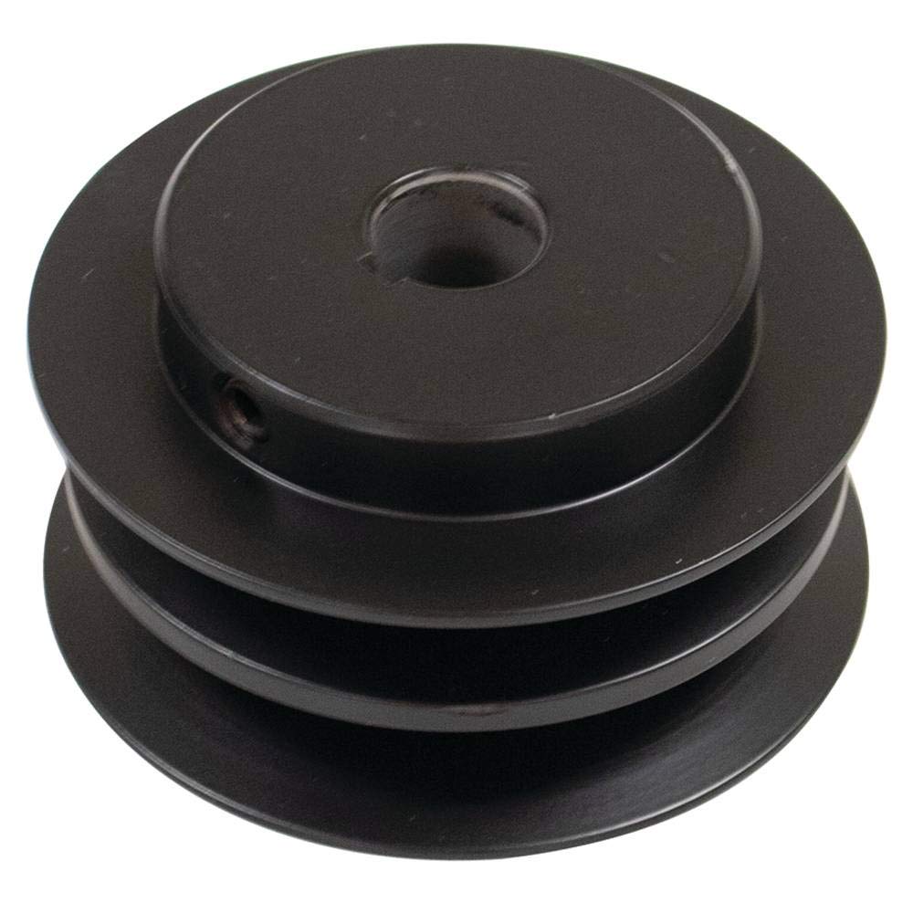 Cast Iron Pulley for Scag 48199 - Heavy Duty Replacement Part for Lawn Mower & Outdoor Equipment - Perfect for Scag Turf Tiger & Commercial Mower Repairs