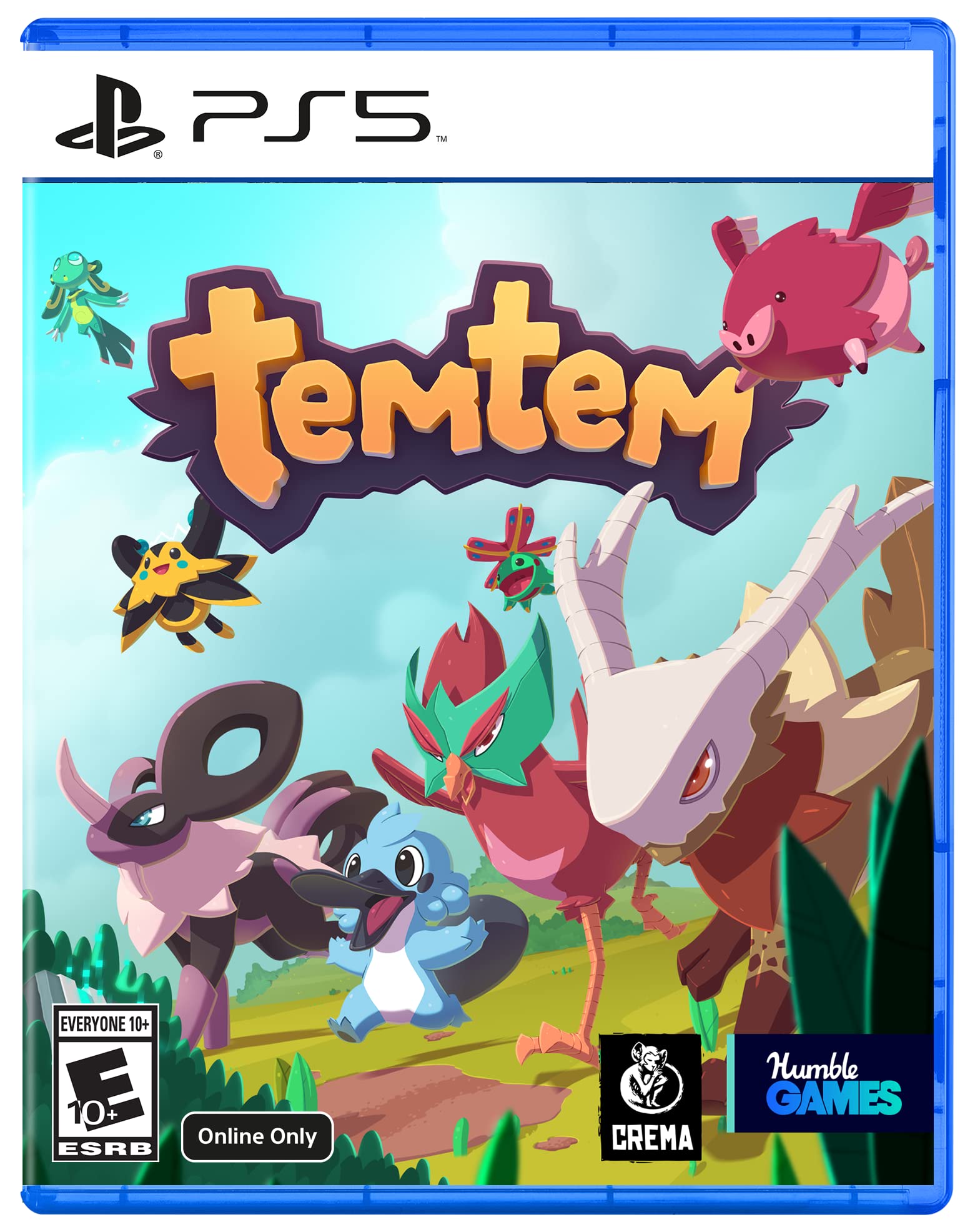Temtem - Adventure RPG Game for PlayStation 5 | Multiplayer Creature Collection & Battles | Perfect for Online Gaming with Friends