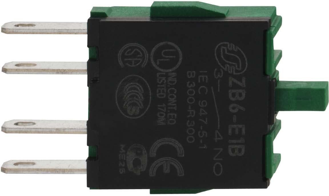16MM NO NC Switch Contact Blocks Kit - 65168-022 (10 Pack) for Industrial Control Panels & Electrical Equipment
