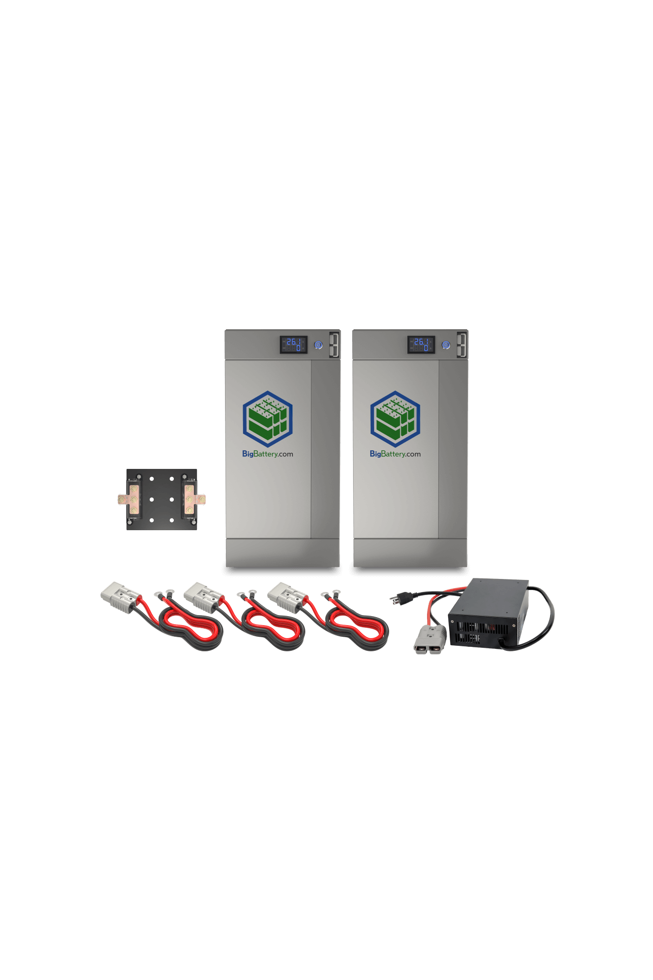 24V 240Ah LiFePO4 Battery Pack for MULE - 6kWh High Capacity Deep Cycle Lithium Battery - Perfect for Off-Grid Solar Systems, Marine & RV Applications