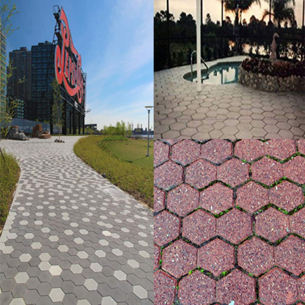 Cabilock Irregular DIY Concrete Pavement Mold - Walk Maker Brick Mold & Stepping Stone Form for Garden, Patio, Courtyard & Pathway (Style 2) | Perfect for Outdoor Landscaping, DIY Walkways & Garden Decor