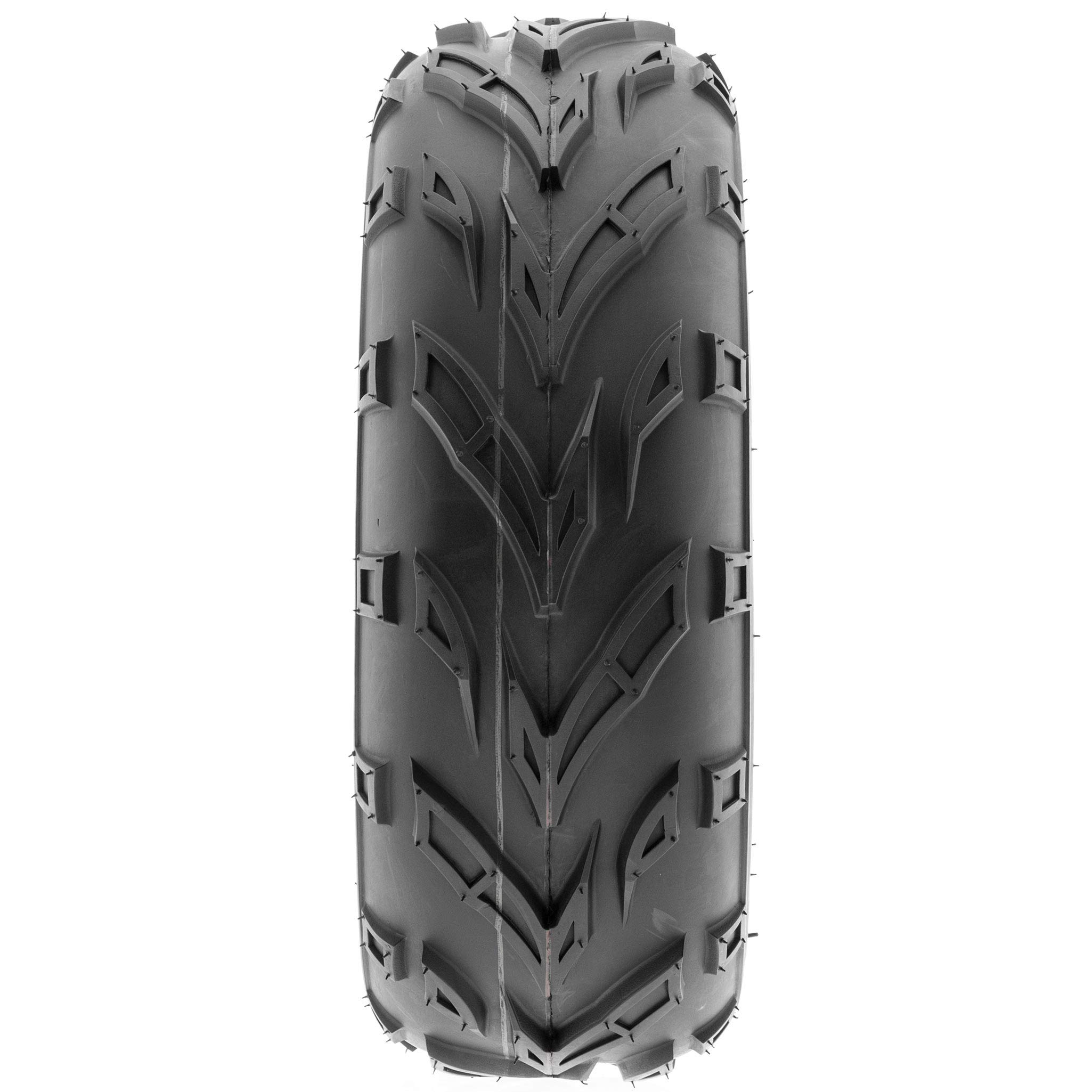 **SunF 19x7-8 ATV/UTV Off-Road Tires - 6-Ply Tubeless Mini Bike Tires (A004) - Pack of 1 - Perfect for Trail Riding, Mudding & Off-Road Adventures**