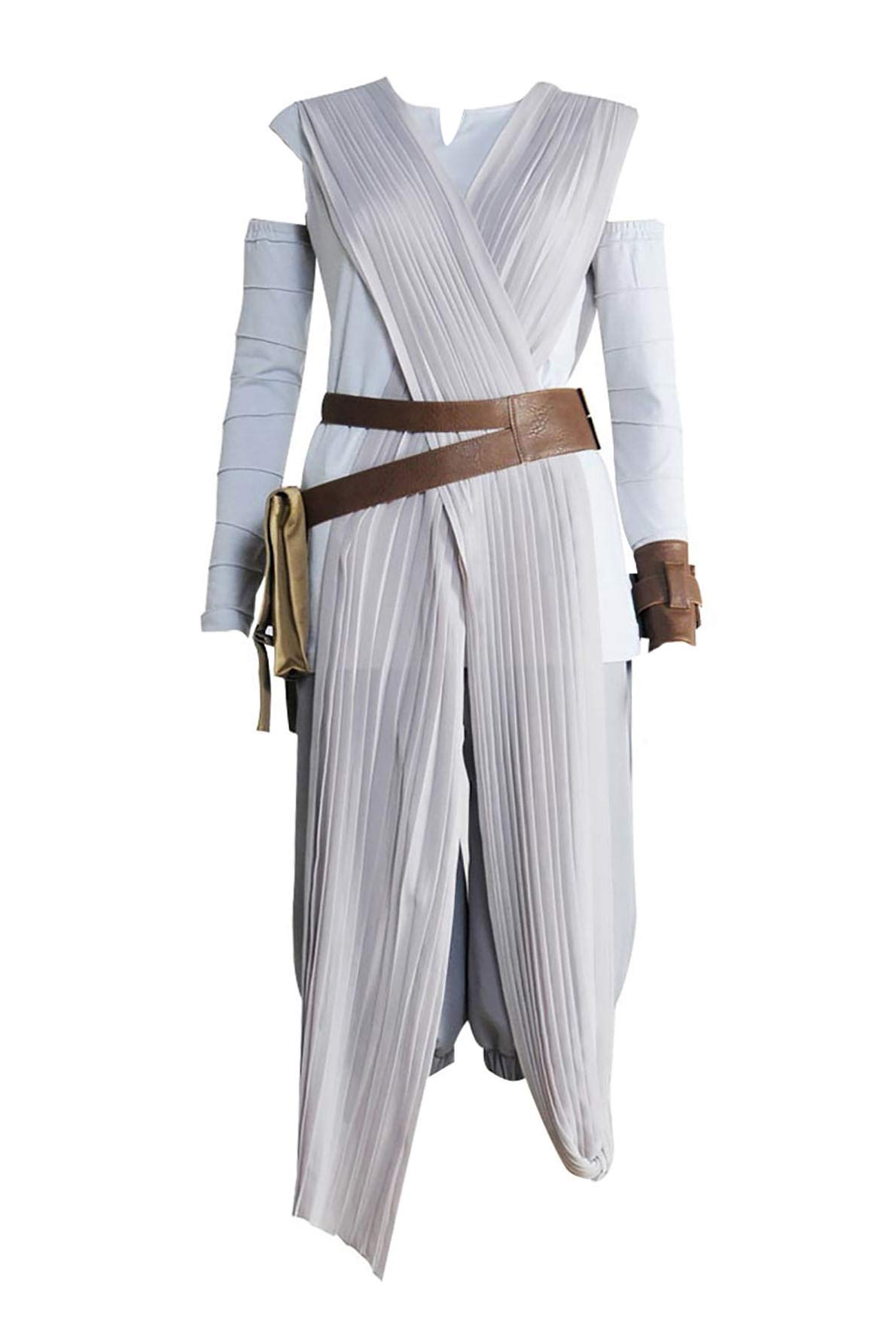 XOMO Rey Cosplay Costume Suit Outfit Uniform - Premium Star Wars Rey Costume for Halloween, Cosplay Events & Themed Parties