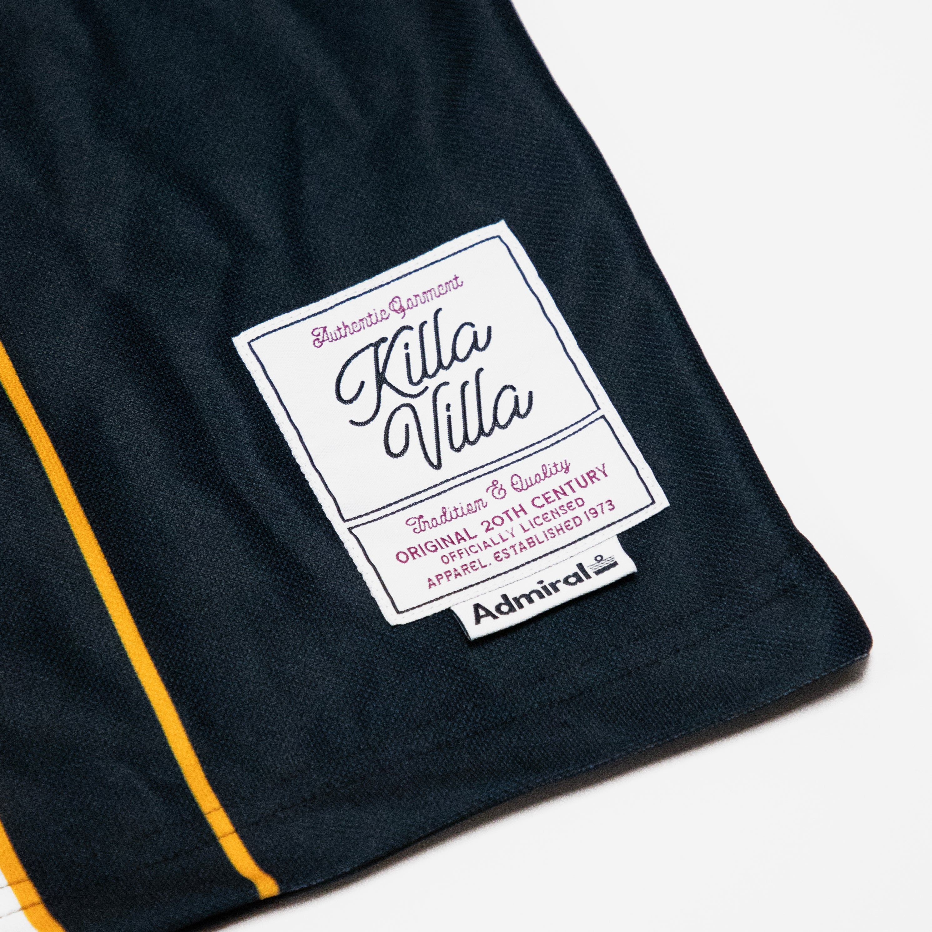 Killa Villa x Admiral 'The Villains' Away Shirt - Official Football Jersey for Fans & Collectors - Perfect for Matchdays, Gifts & Streetwear Fashion