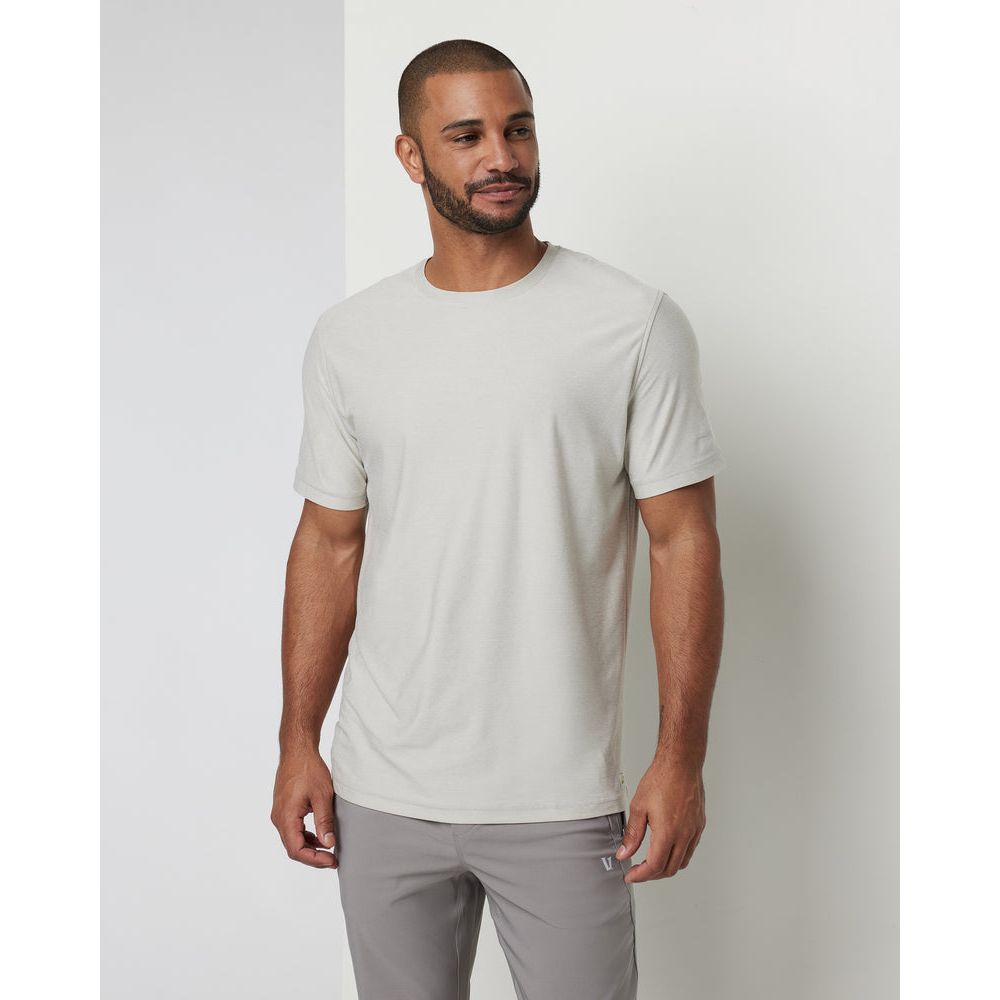 Vuori Men's Strato Tech Tee - Moisture-Wicking Performance T-Shirt for Gym & Running | Breathable Quick-Dry Activewear for Workouts & Outdoor Activities