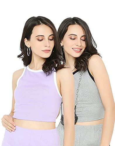 GREY MELANGE & LAVENDER