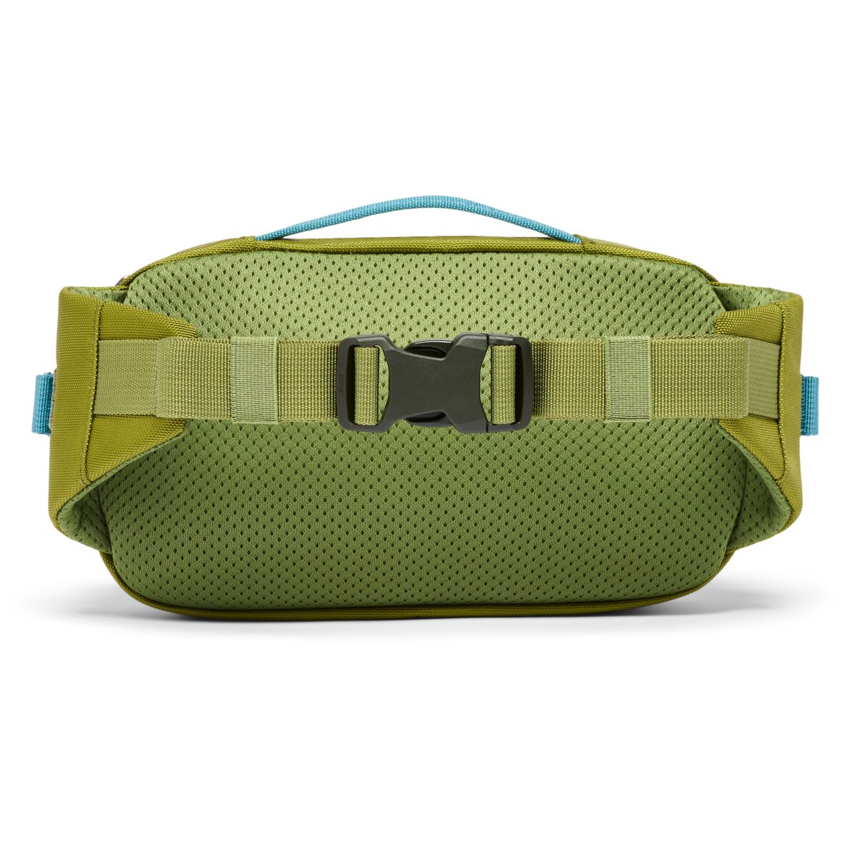 Cotopaxi Allpa X 1.5L Hip Pack - Waterproof Waist Bag for Travel, Hiking & Running - Compact Fanny Pack with Adjustable Belt - Lemongrass & Cedar Color - Perfect for Outdoor Adventures & Daily Use